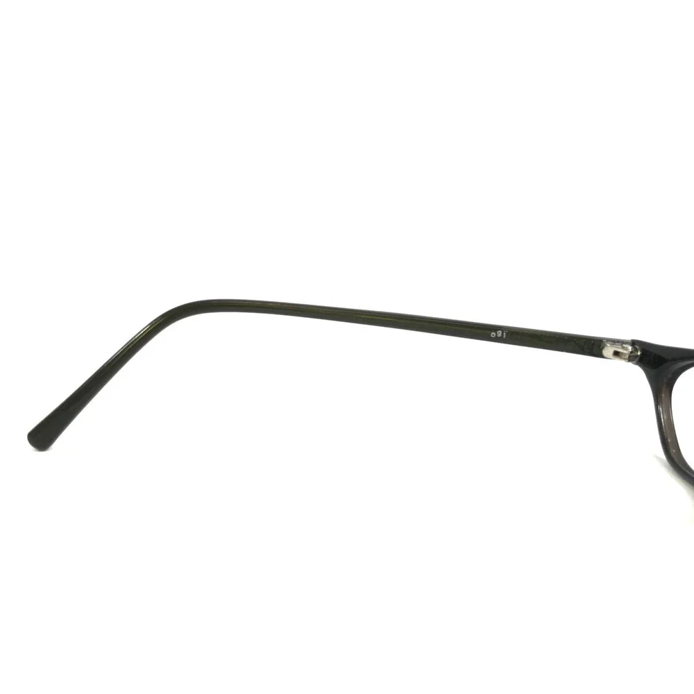 Ogi Petite Eyeglasses Frames 7033/142 Gray Green Oval Full Rim 42-19-140